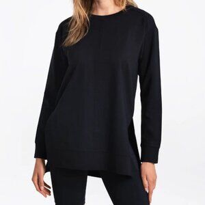 Lole Mindset long sleeve tunic/mini dress black women's size S